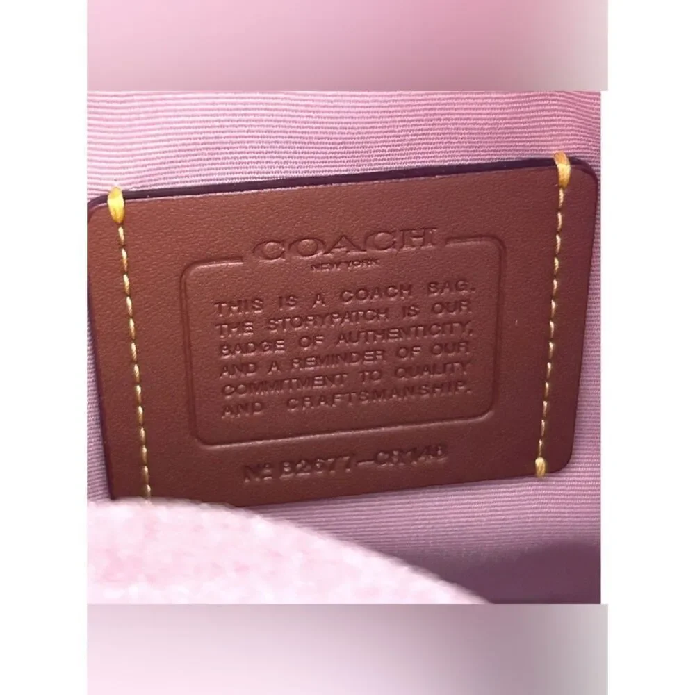 Coach soft pebble